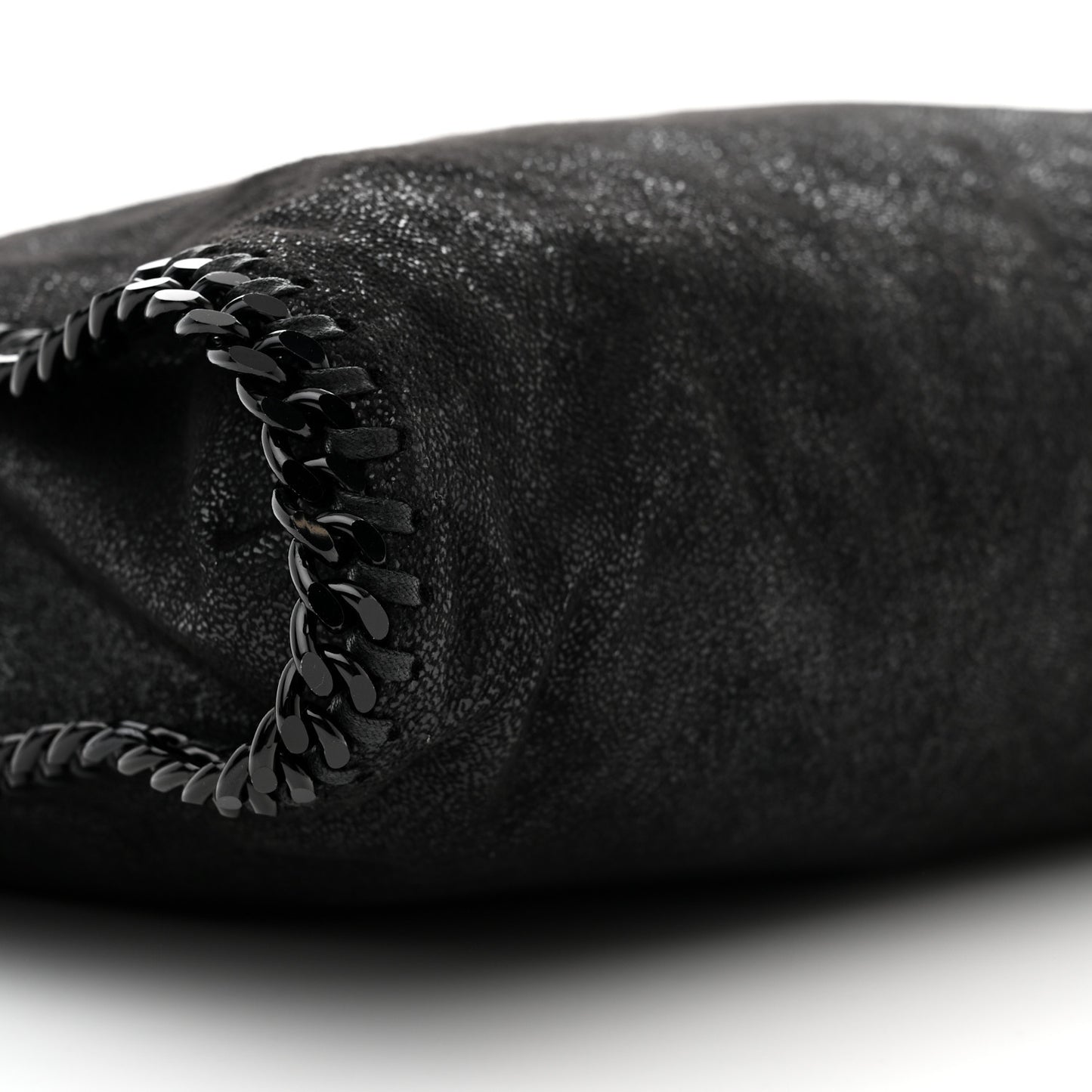 Shaggy Deer Small Falabella Tote Black