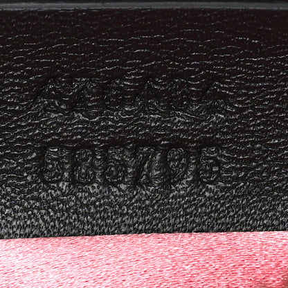 Gucci Velvet Matelasse GG Marmont Belt Bag 85 34 Black 7 of 9