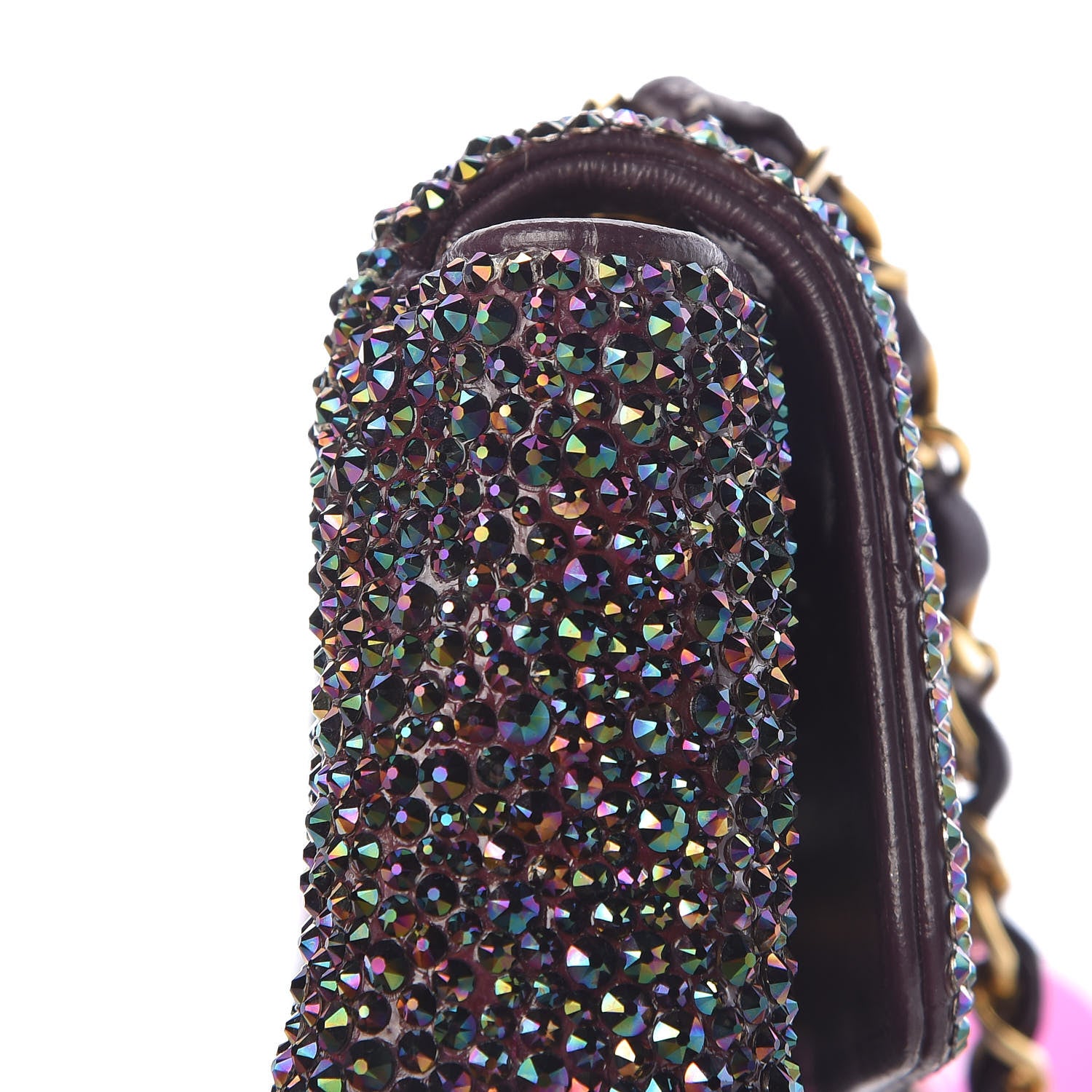 Chanel Strass Encrusted Mini Rectangular Flap Bag Multicolor 17 of 20
