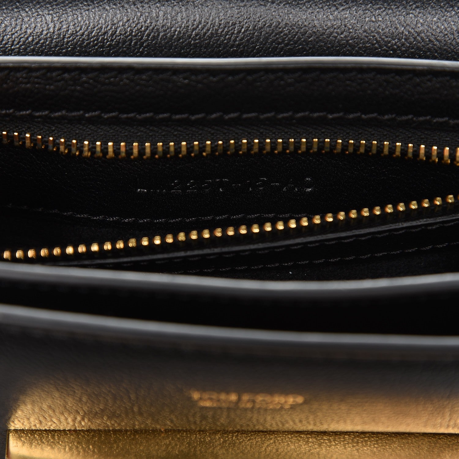 Tom Ford Calfskin Natalia Medium Bag Black 7 of 7
