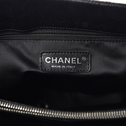 Chanel Caviar Quilted Grand Shopping Tote GST Black 6 of 14