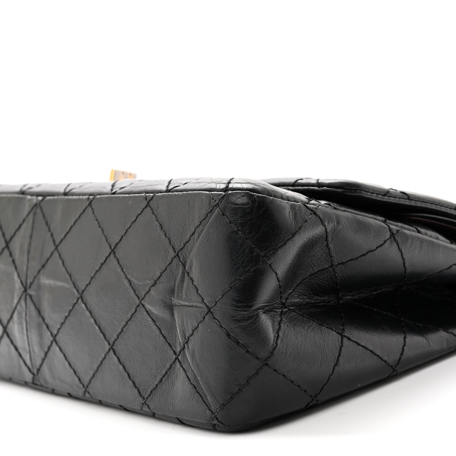 Chanel Aged Calfskin Quilted 2.55 Reissue 226 Flap Black 10 of 10