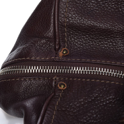 Chloe Calfskin Paddington Front Pocket Tote Chocolate 5 of 9