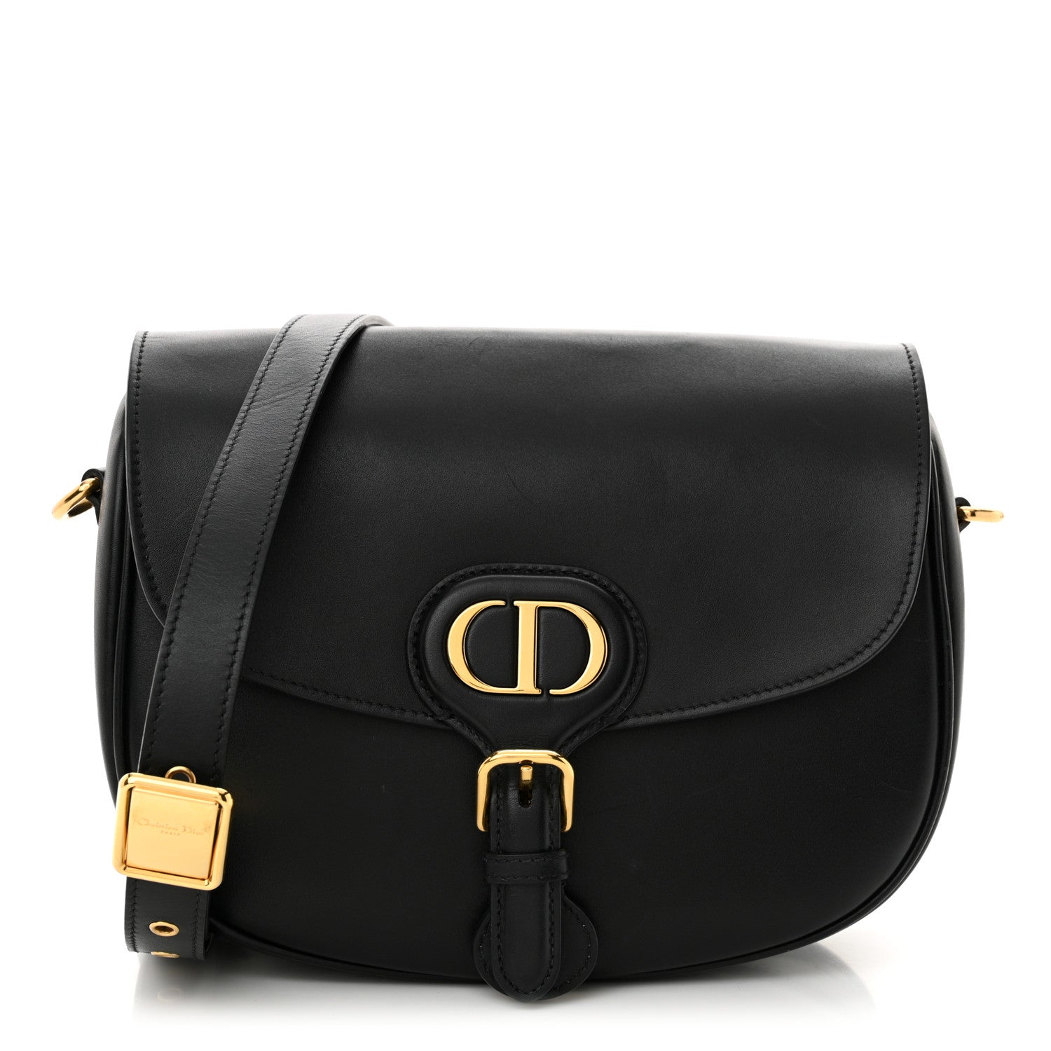 Christian Dior Box Calfskin Medium Bobby Flap Black 1 of 12