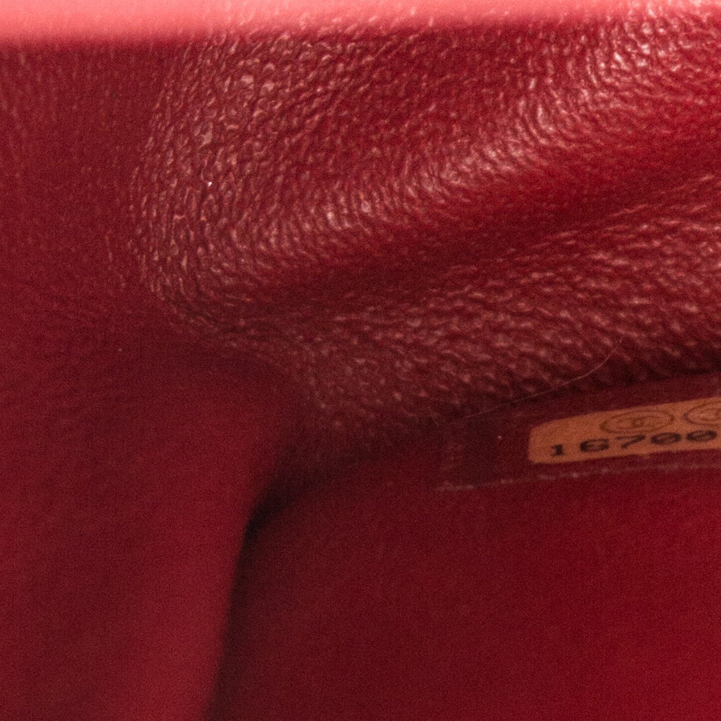 Caviar Quilted Jumbo Double Flap Red