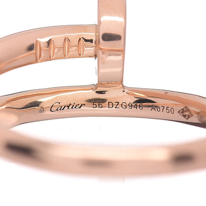 Cartier 18K Pink Gold Juste Un Clou Ring 56 7.5 4 of 5