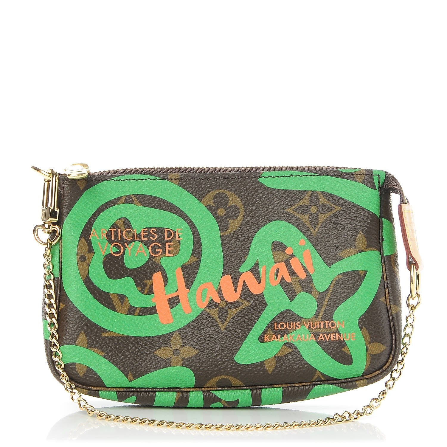 Louis Vuitton Monogram Tahitienne Hawaii Mini Pochette Accessories 1 of 8