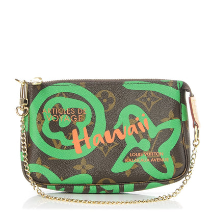 Louis Vuitton Monogram Tahitienne Hawaii Mini Pochette Accessories 1 of 8