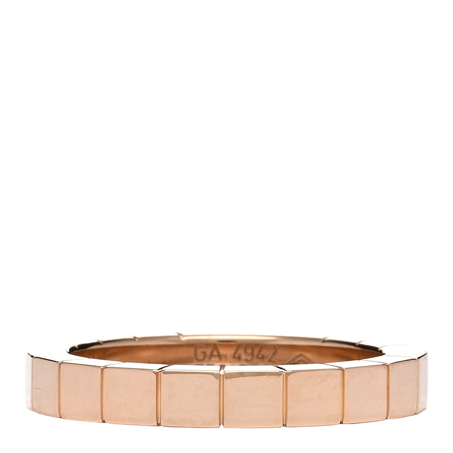 Cartier 18K Pink Gold Lanieres Ring 51 5.75 3 of 5
