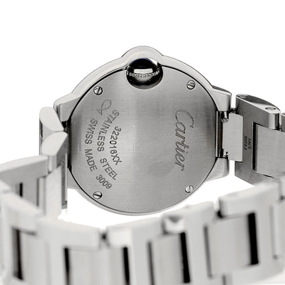 Cartier Stainless Steel Diamond Bezel 28mm Ballon Bleu De Cartier Quartz Watch 4 of 5