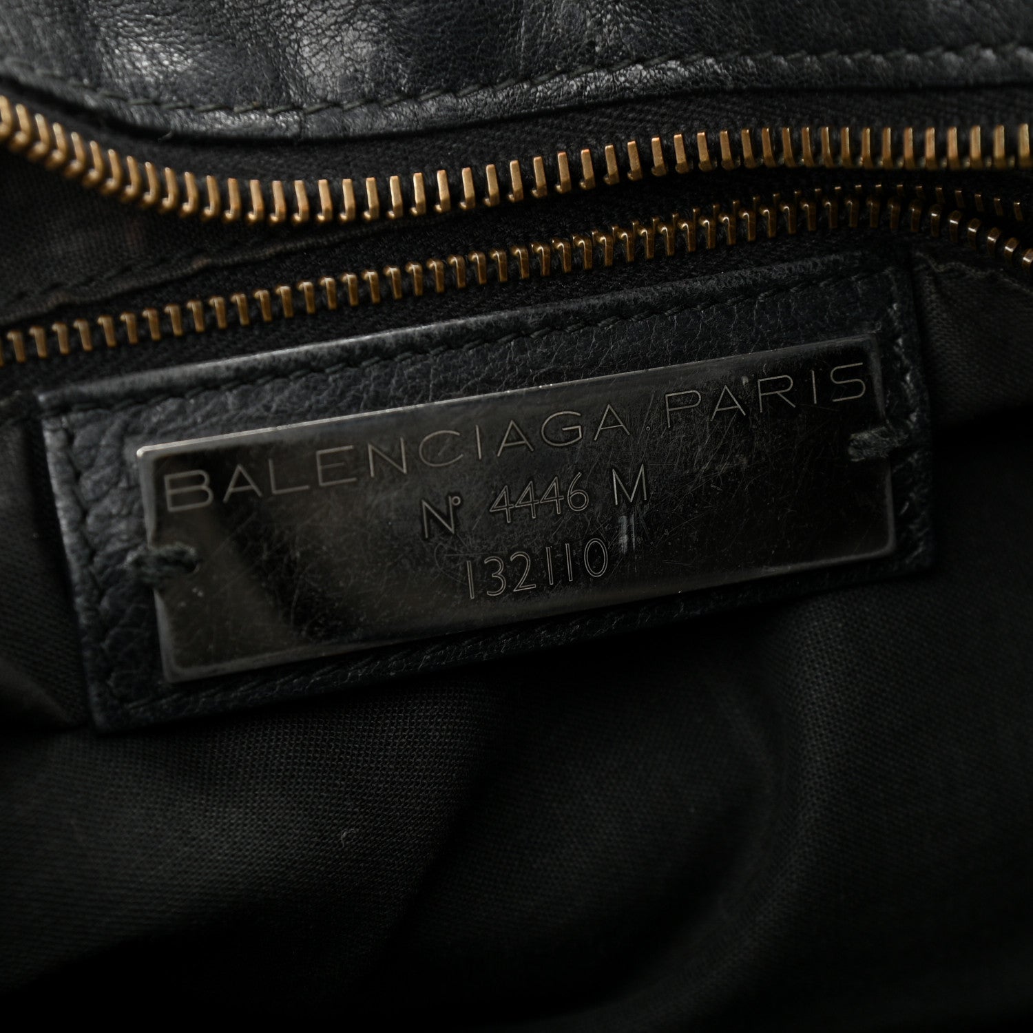 Balenciaga Agneau Classic Hardware Work Black 6 of 10
