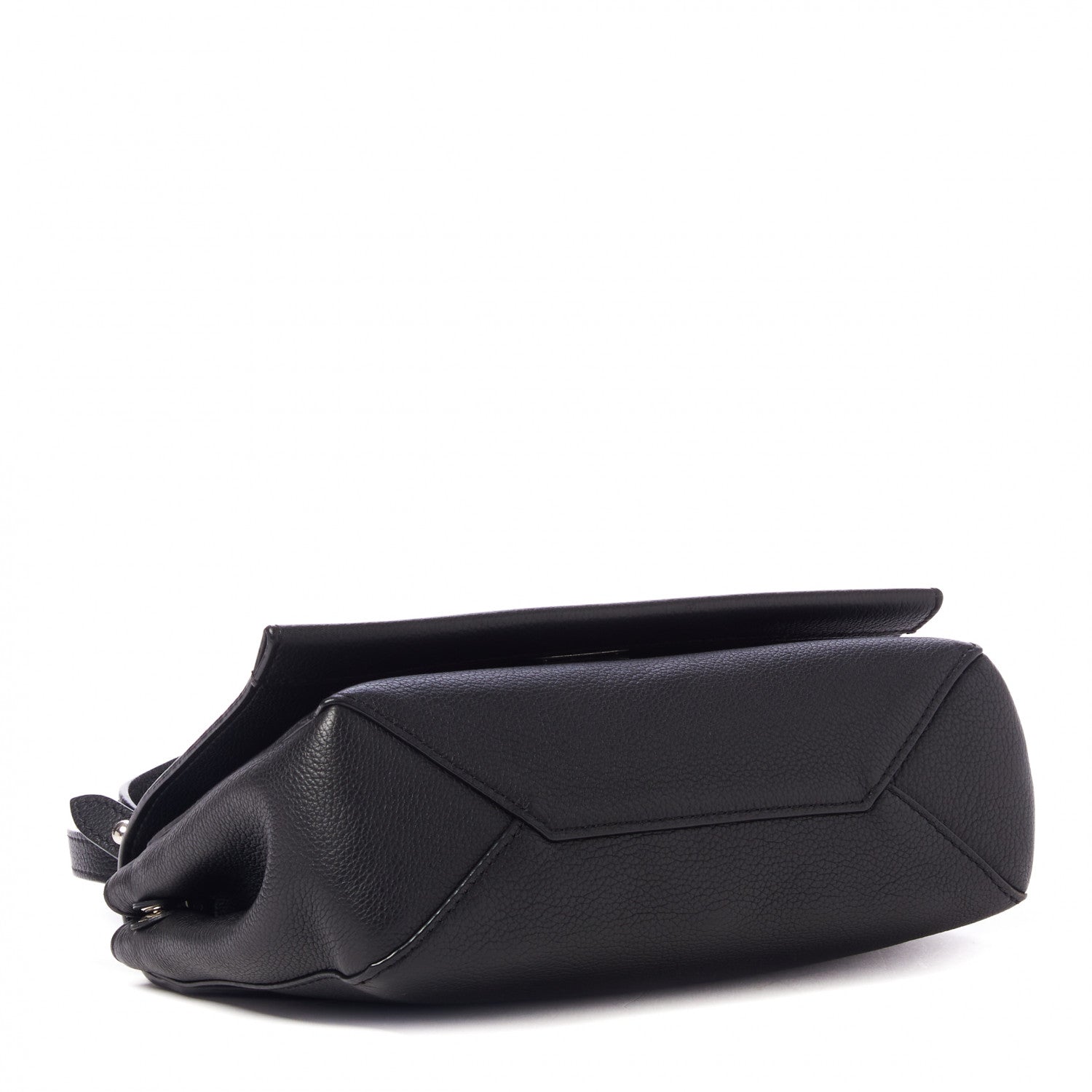 Louis Vuitton Calfskin Lockme II Chain Bag BB Black 4 of 8