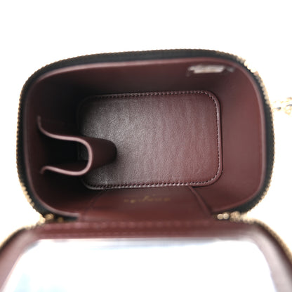 Chanel Caviar Quilted Mini Vanity Case With Chain Black 4 of 10
