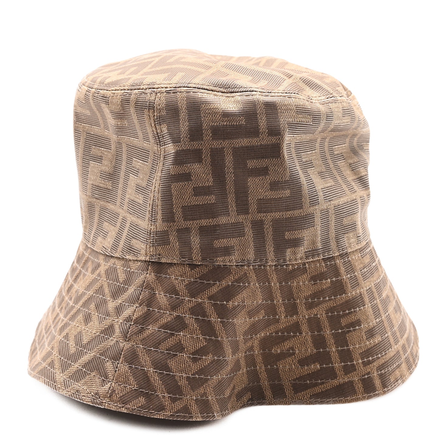 Technical Fabric FF Reversible Bucket Hat S Tobacco Beige
