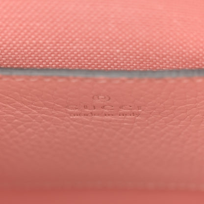 Gucci Denim Dollar Calfskin GG Monogram Mini Retro Interlocking G Tote Blue Tea Multicolor Powder Pink 7 of 14