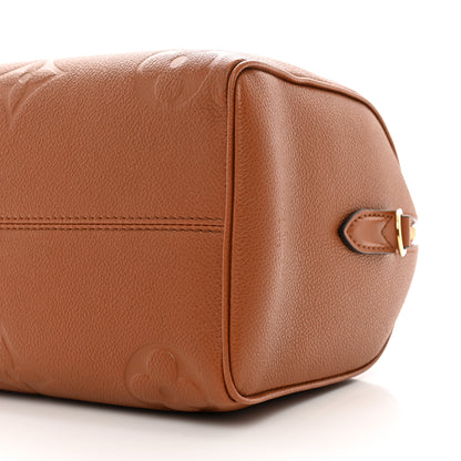 Louis Vuitton Empreinte Monogram Giant Speedy Bandouliere 25 Cognac 10 of 10