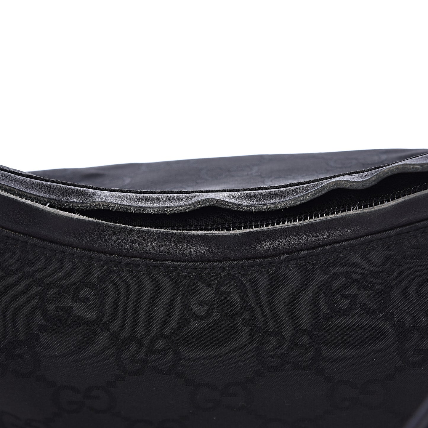 Nylon Monogram Small Hobo Black