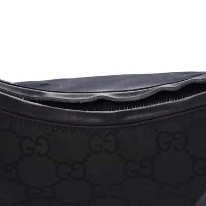 Gucci Nylon Monogram Small Hobo Black 10 of 15