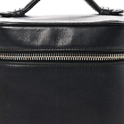 Chanel Lambskin Vanity Cosmetic Bag Black 6 of 12