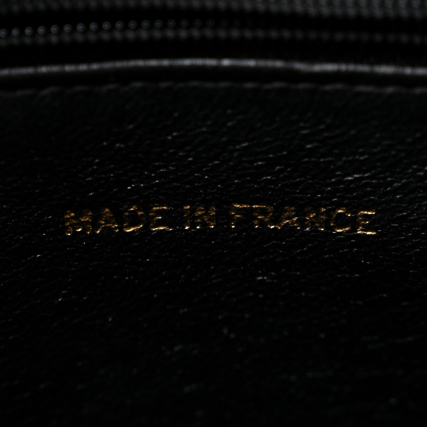 Patent Quilted CC Shoulder Bag Black