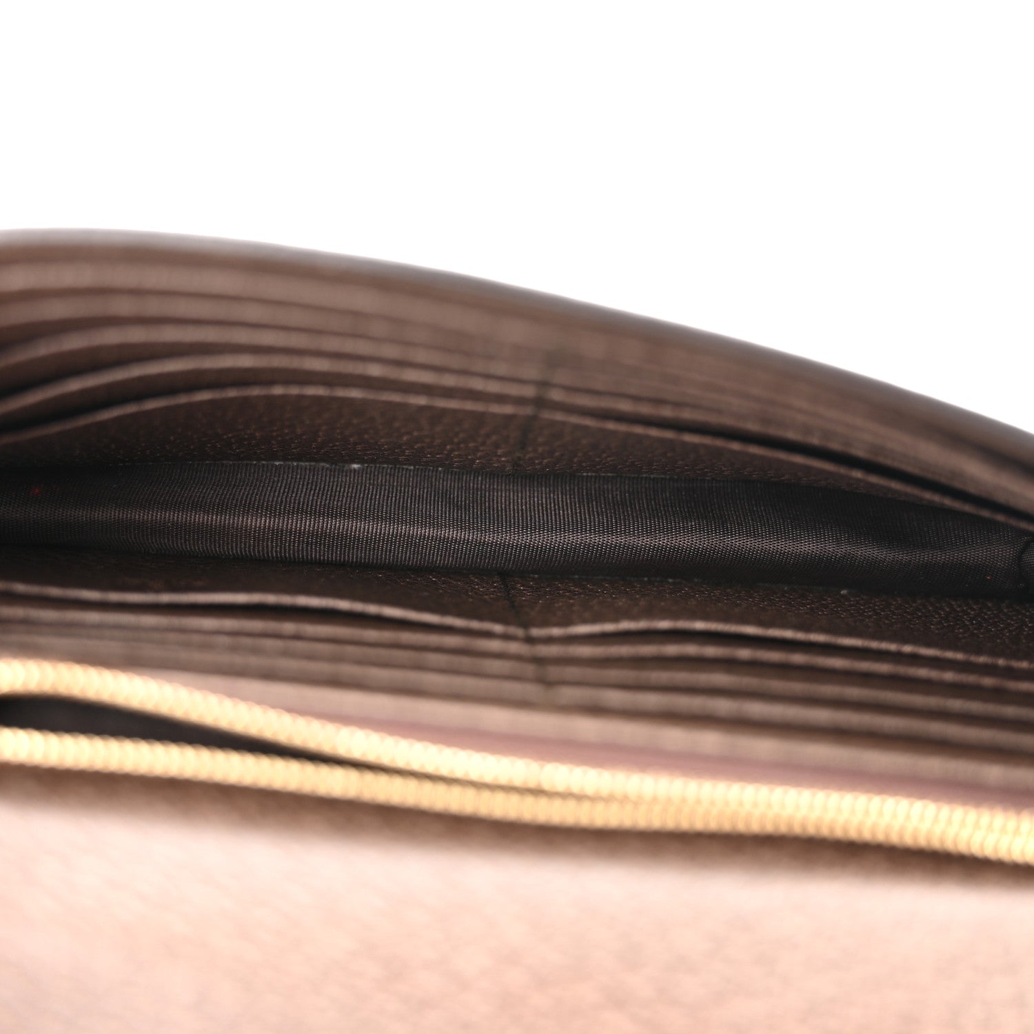 Gucci GG Supreme Monogram Bengal Chain Wallet Beige Pink 5 of 9