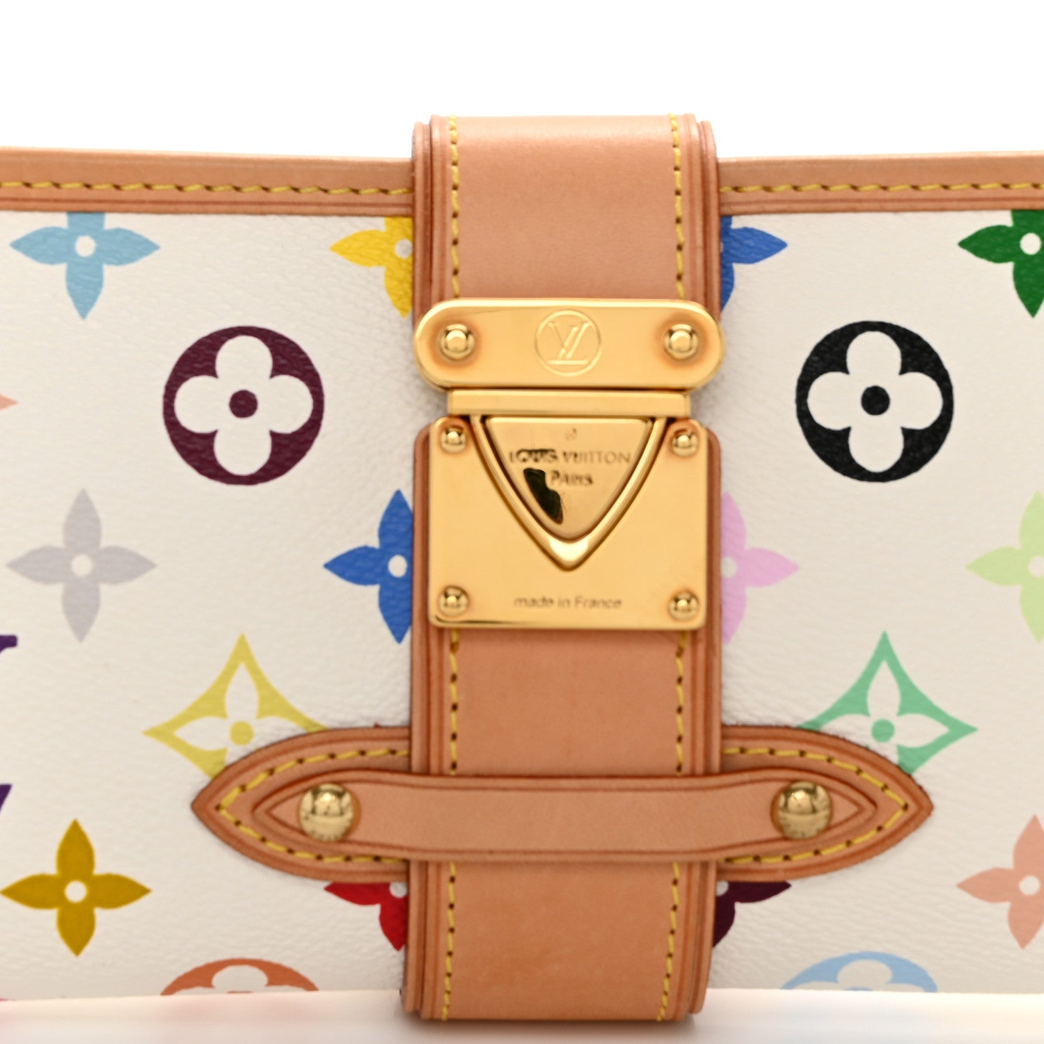 Louis Vuitton Monogram Multicolor Shirley White 7 of 9
