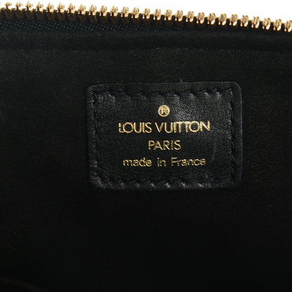 Louis Vuitton Calfskin Patent Embossed Monogram Stephen Ivory 6 of 7