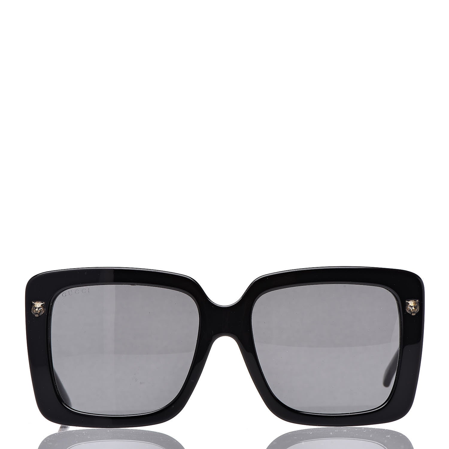 Gucci Squared Frame Sunglasses GG0216SA Black 2 of 8