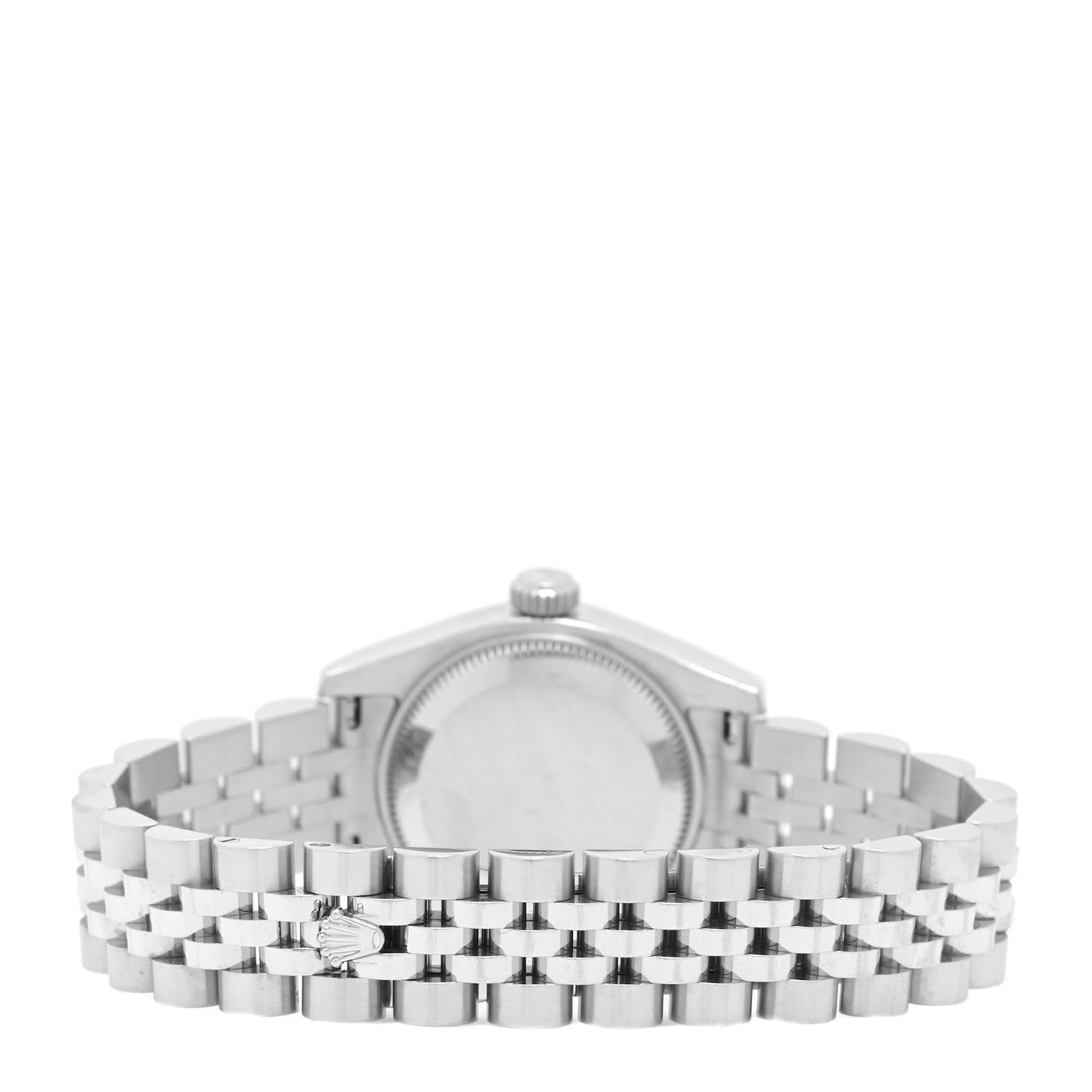 Stainless Steel 18K White Gold 26mm Oyster Perpetual Datejust Watch Silver Roman 179174