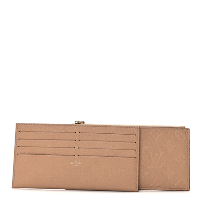 Louis Vuitton Empreinte Felicie Chain Wallet Inserts Papyrus 1 of 9