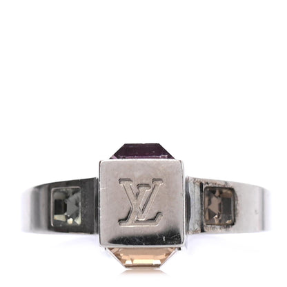 Louis Vuitton Gamble Ring L 6.25 Light Silver 1 of 4