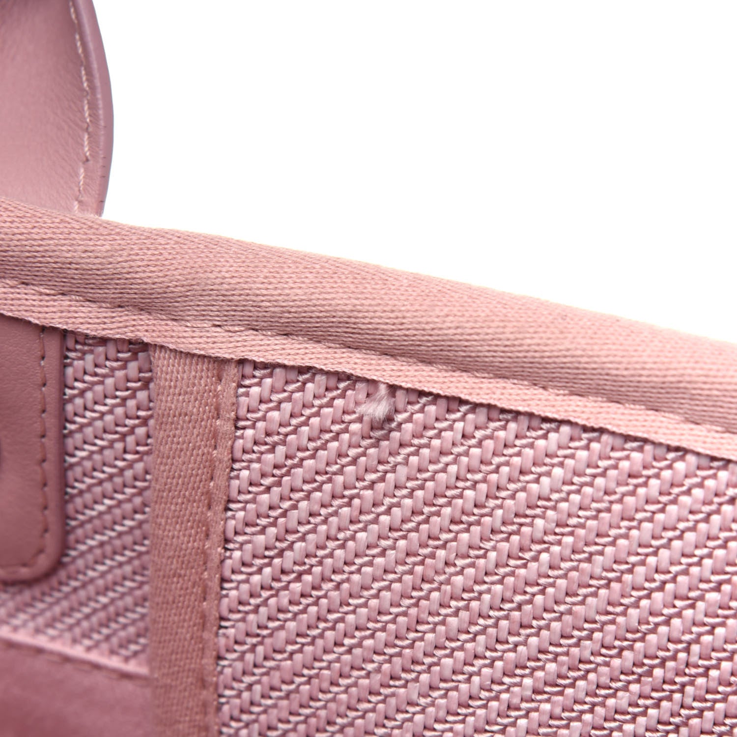 Chanel Mixed Fibers Calfskin Medium Deauville Tote Rose Pink 8 of 23