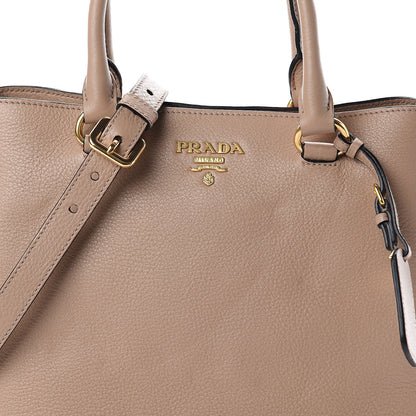 Prada Vitello Phenix Tote Cammeo 6 of 8