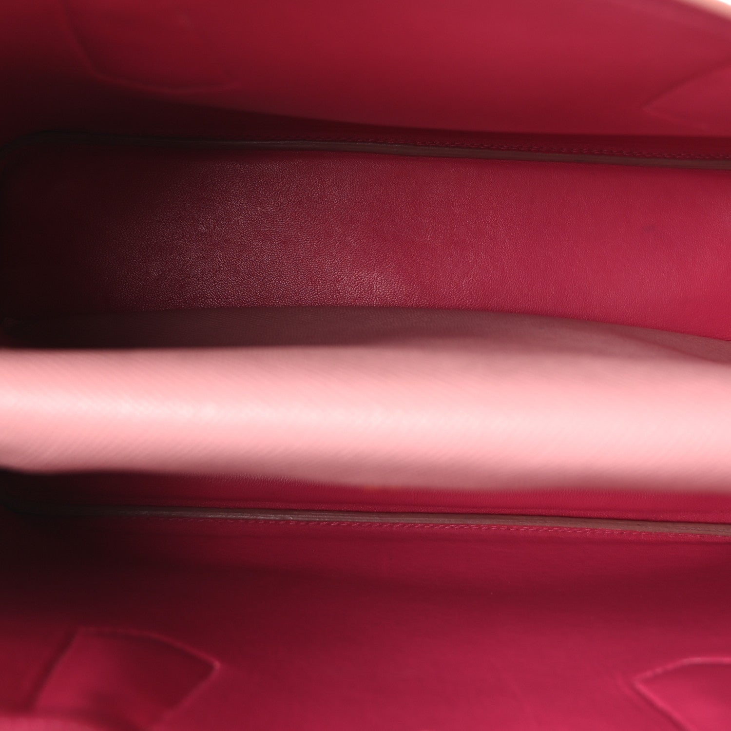 Prada Saffiano Cuir Medium Double Bag Cammeo Rosa 4 of 8