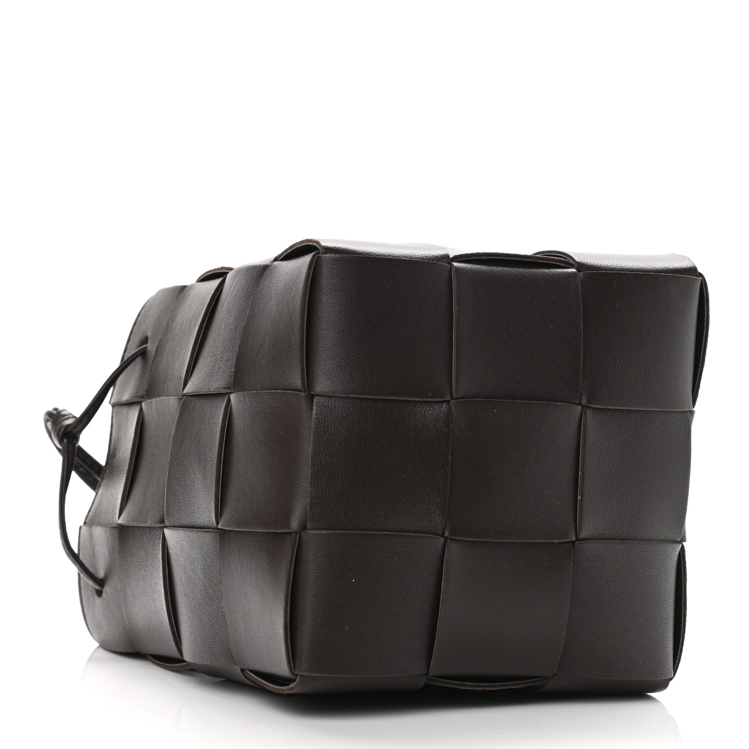 Bottega Veneta Nappa Maxi Intrecciato Cassette Bucket Bag Ebano 4 of 9