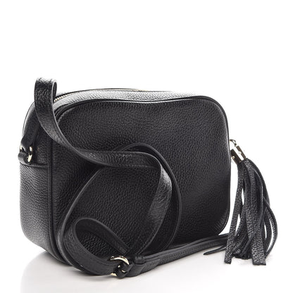 Gucci Pebbled Calfskin Small Soho Disco Bag Black 3 of 7