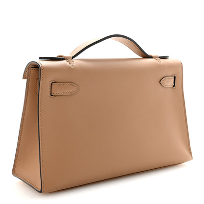 Hermes Swift Kelly Pochette Clutch Chai 3 of 10