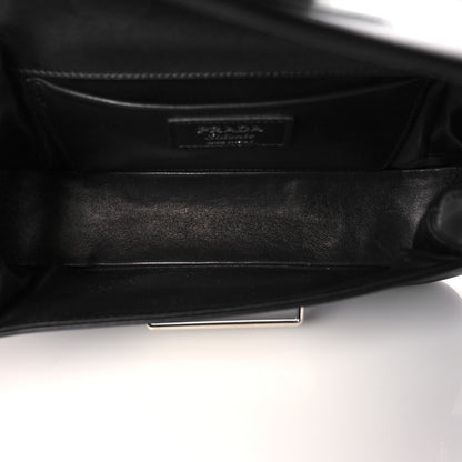 Prada City Calfskin Sidonie Shoulder Bag Black 5 of 10