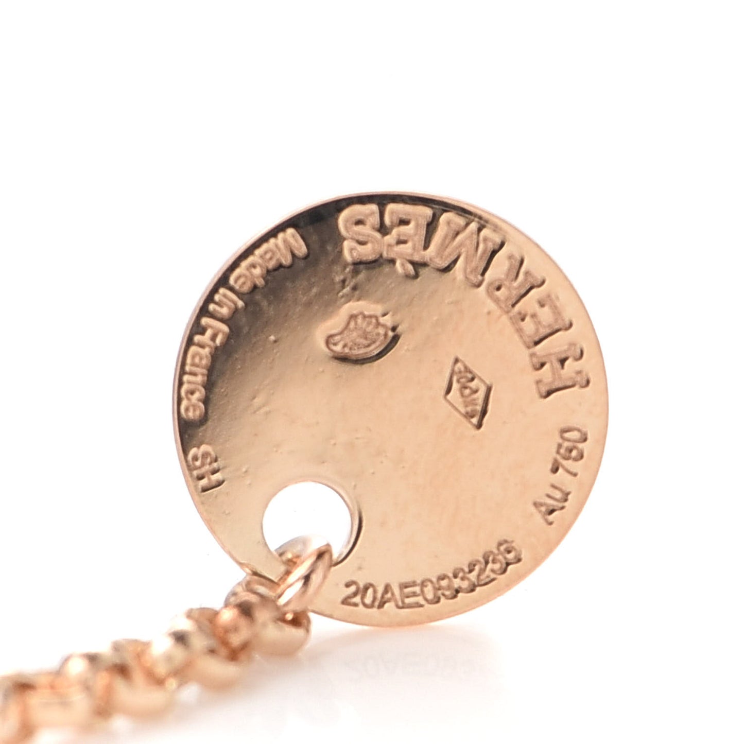 18K Rose Gold PM Kelly Clochette Bracelet SH
