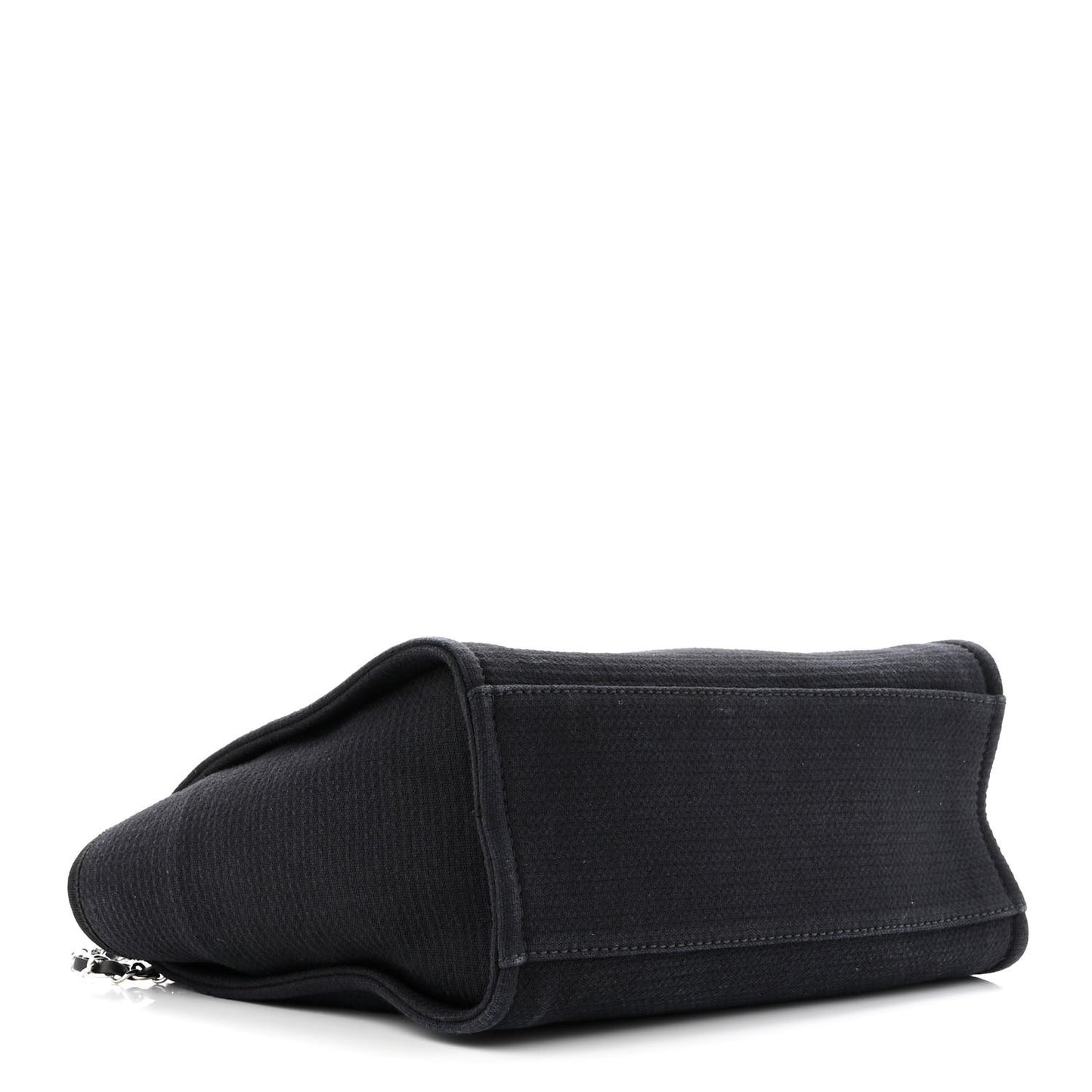 Mixed Fibers Small Deauville Tote Black