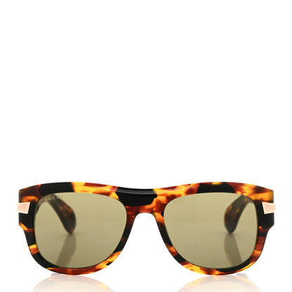 Gucci Acetate Square Frame Sunglasses GG1517S Tortoise 2 of 8
