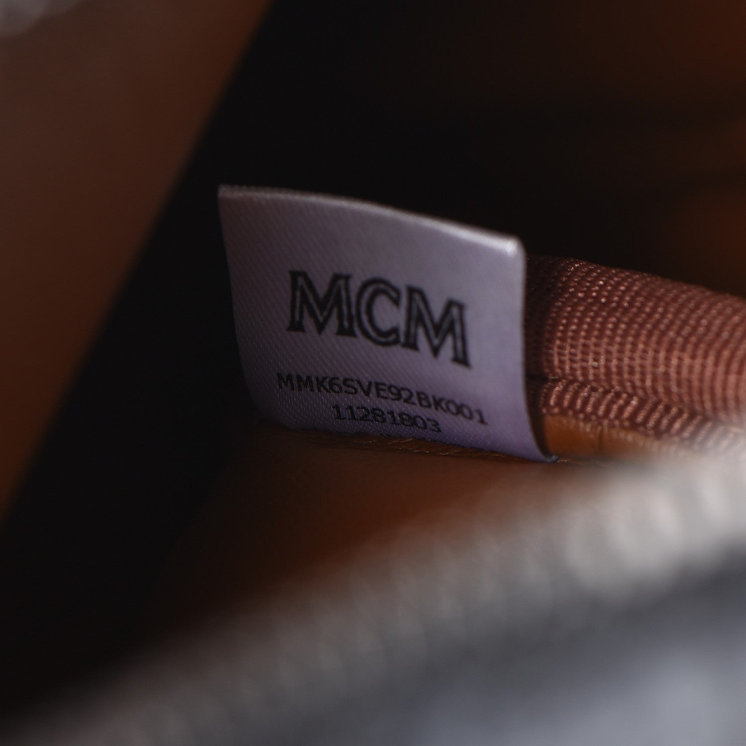 MCM Visetos Studded X-Mini Bebe Boo Backpack Black 7 of 13