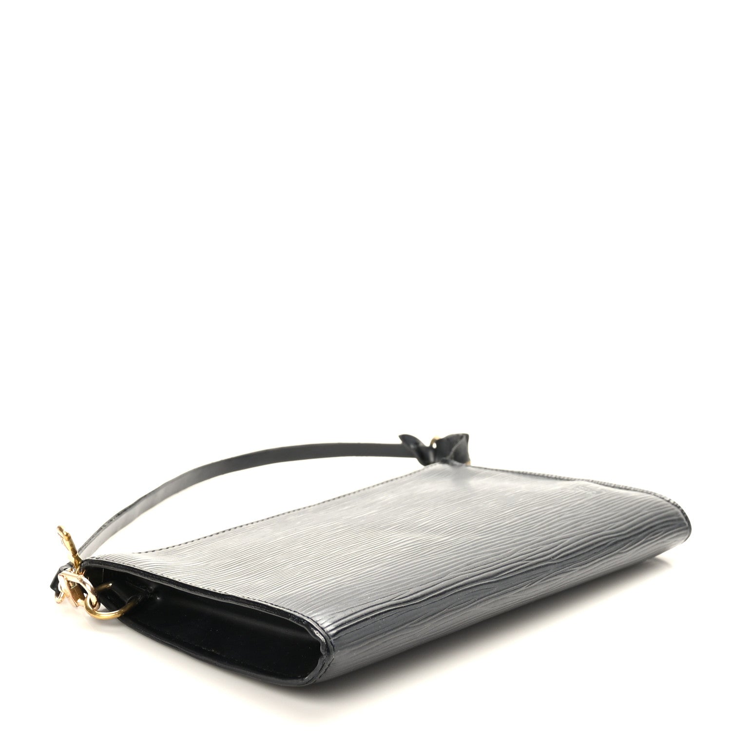 Louis Vuitton Epi Pochette Accessories 24 Black 4 of 9