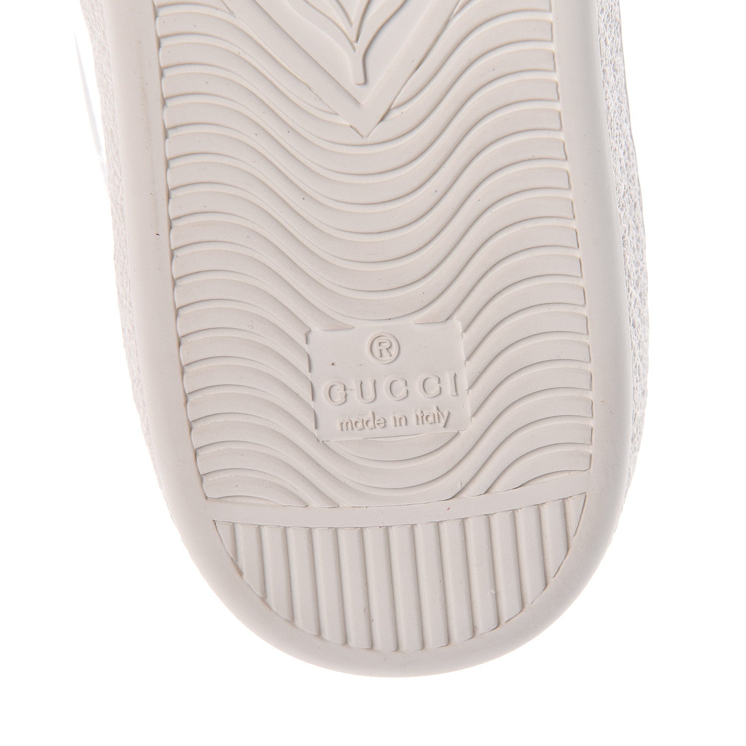 Gucci Calfskin Ayers Web UFO Dragon Embroidered Mens Ace Sneakers 7.5 White 7 of 8