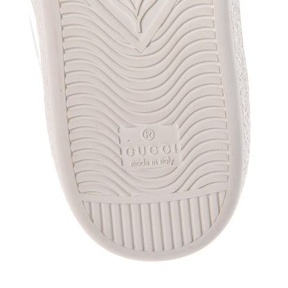 Gucci Calfskin Ayers Web UFO Dragon Embroidered Mens Ace Sneakers 7.5 White 7 of 8