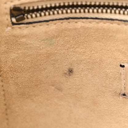 Valentino Garavani Pebbled Calfskin Onyx Medium Guitar Strap Rockstud Rolling Flap Saddle Bag Ivory 11 of 20