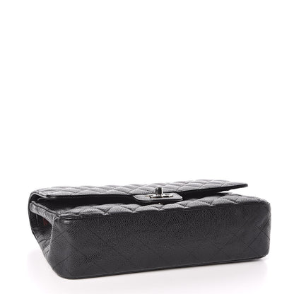 Chanel Caviar Quilted Medium Double Flap Black 4 of 12