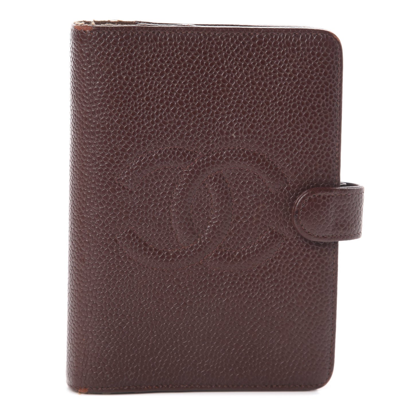 Caviar CC Small Ring Agenda Planner Brown