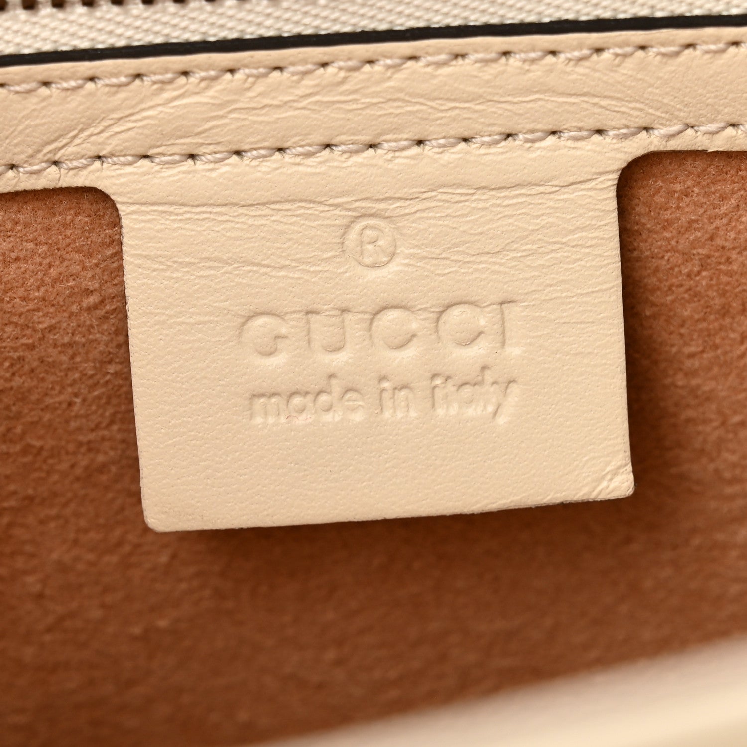 Gucci Calfskin Sylvie Web Small Queen Margaret Top Handle Bag Hibiscus Red Mystic White 6 of 13