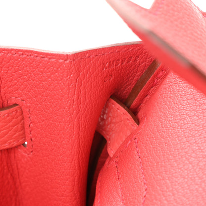 Hermes Togo Birkin 30 Rouge Pivoine 7 of 12